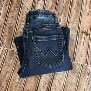 Wrangler Women's Dark Blue Flare Jeans